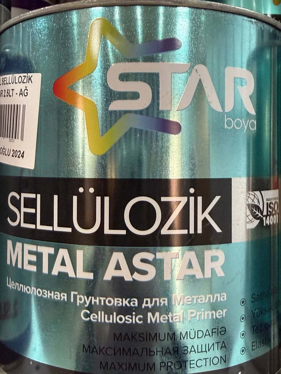 METAL SELLÜLOZİK ASTAR