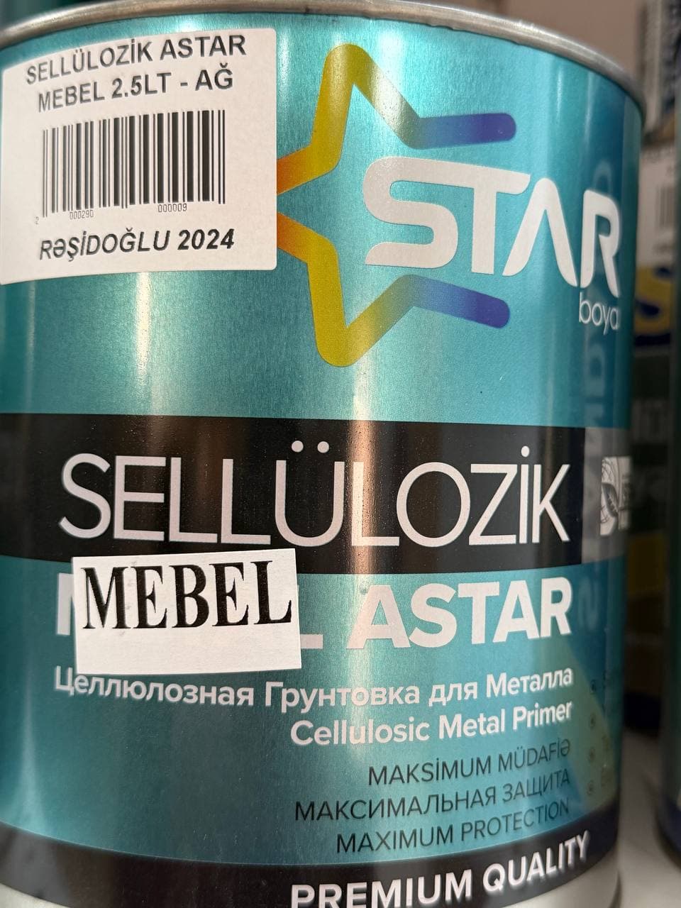 SELLÜLOZİK ASTAR MEBEL